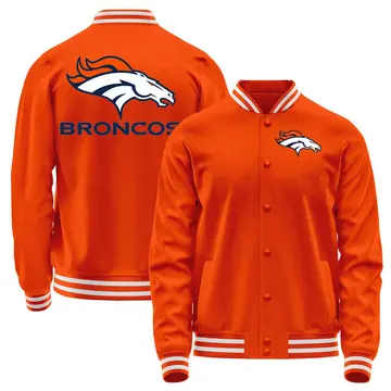 Men's Denver Broncos Orange Full-Snap Jacket