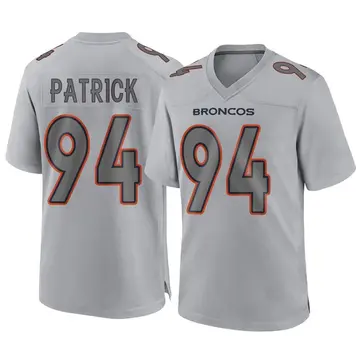 Youth Denver Broncos Aaron Patrick Gray Game Atmosphere Fashion Jersey By Nike