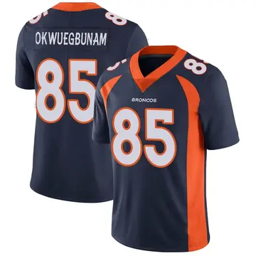 Denver Broncos Albert Okwuegbunam White City Edition Vapor Limited Jersey -  Dingeas