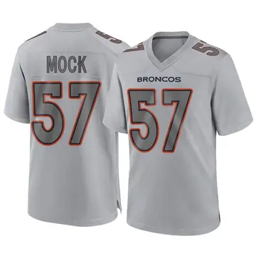 Youth Denver Broncos Alec Mock Gray Game Atmosphere Fashion Jersey By Nike