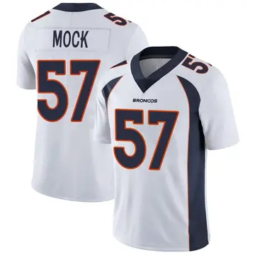 Youth Denver Broncos Alec Mock White Limited Vapor Untouchable Jersey By Nike