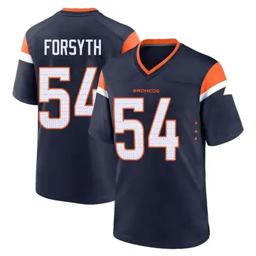 Youth Denver Broncos Alex Forsyth Navy Game Alternate Jersey By Nike