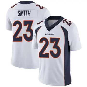 Youth Denver Broncos Andre Smith White Limited Vapor Untouchable Jersey By Nike