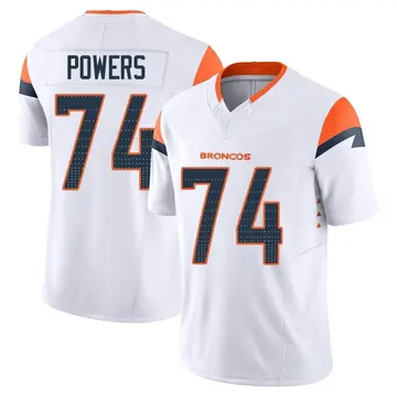 Youth Denver Broncos Ben Powers White Limited Vapor F.U.S.E. Jersey By Nike