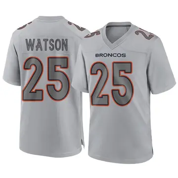 Youth Denver Broncos Blake Watson Gray Game Atmosphere Fashion Jersey By Nike