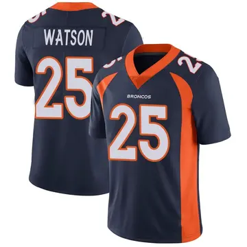 Youth Denver Broncos Blake Watson Navy Limited Vapor Untouchable Jersey By Nike