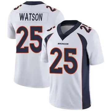 Youth Denver Broncos Blake Watson White Limited Vapor Untouchable Jersey By Nike