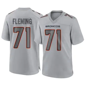 Youth Denver Broncos Cam Fleming Gray Game Atmosphere Fashion Jersey By Nike