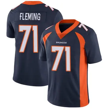 Youth Denver Broncos Cam Fleming Navy Limited Vapor Untouchable Jersey By Nike