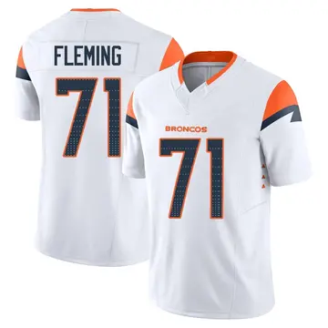 Youth Denver Broncos Cam Fleming White Limited Vapor F.U.S.E. Jersey By Nike