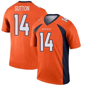 Youth Denver Broncos Courtland Sutton Orange Legend Jersey By Nike