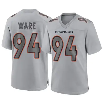 Youth Denver Broncos DeMarcus Ware Gray Game Atmosphere Fashion Jersey By Nike