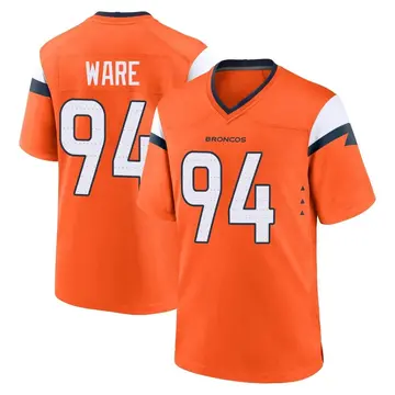 Youth Denver Broncos DeMarcus Ware Orange Game Jersey By Nike