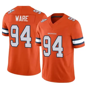 Youth Denver Broncos DeMarcus Ware Orange Limited Vapor F.U.S.E. Jersey By Nike