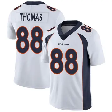 Youth Denver Broncos Demaryius Thomas White Limited Vapor Untouchable Jersey By Nike