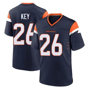 Youth Denver Broncos Devon Key Navy Game Alternate Jersey By Nike