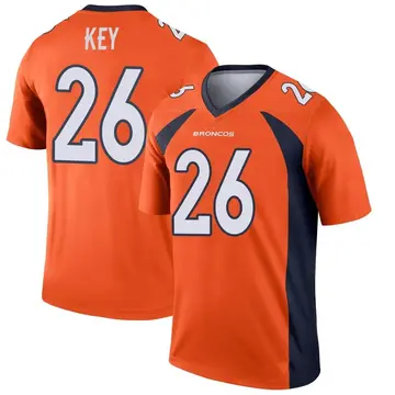 Youth Denver Broncos Devon Key Orange Legend Jersey By Nike