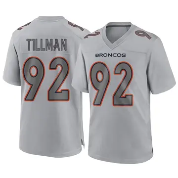 Youth Denver Broncos Dondrea Tillman Gray Game Atmosphere Fashion Jersey By Nike