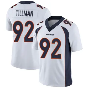 Youth Denver Broncos Dondrea Tillman White Limited Vapor Untouchable Jersey By Nike