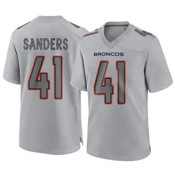 Youth Denver Broncos Drew Sanders Gray Game Atmosphere Fashion Jersey By Nike