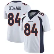 Youth Denver Broncos Dylan Leonard White Limited Vapor Untouchable Jersey By Nike