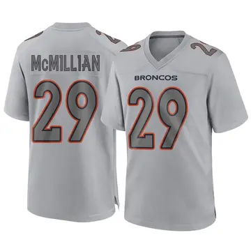 Youth Denver Broncos Ja'Quan McMillian Gray Game Atmosphere Fashion Jersey By Nike