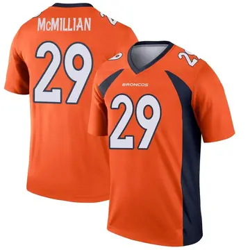 Youth Denver Broncos Ja'Quan McMillian Orange Legend Jersey By Nike