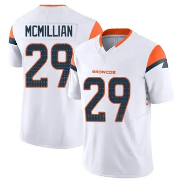 Youth Denver Broncos Ja'Quan McMillian White Limited Vapor F.U.S.E. Jersey By Nike