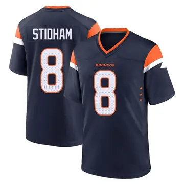 Youth Denver Broncos Jarrett Stidham Navy Game Alternate Jersey By Nike