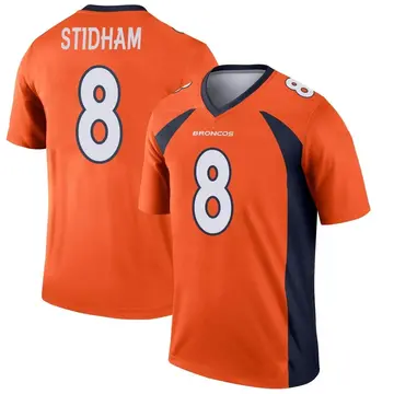 Youth Denver Broncos Jarrett Stidham Orange Legend Jersey By Nike