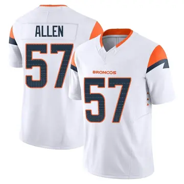 Youth Denver Broncos Jaylon Allen White Limited Vapor F.U.S.E. Jersey By Nike