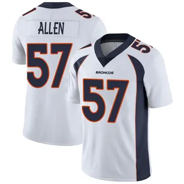 Youth Denver Broncos Jaylon Allen White Limited Vapor Untouchable Jersey By Nike