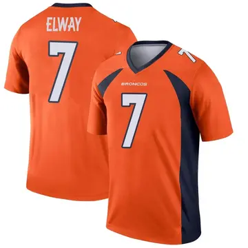 Youth Denver Broncos John Elway Orange Legend Jersey By Nike