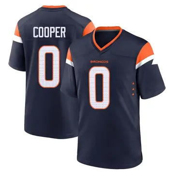 Youth Denver Broncos Jonathon Cooper Navy Game Alternate Jersey By Nike