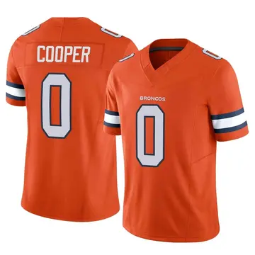 Youth Denver Broncos Jonathon Cooper Orange Limited Vapor F.U.S.E. Jersey By Nike