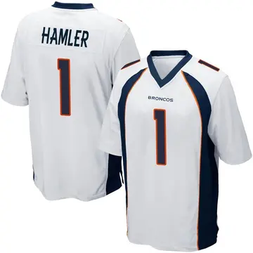 Women's Nike K.J. Hamler Orange Denver Broncos Game Jersey