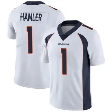 Women's Nike K.J. Hamler Orange Denver Broncos Game Jersey