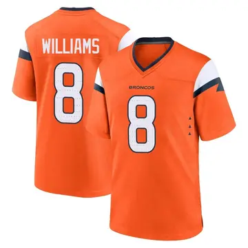 Youth Denver Broncos K'Waun Williams Orange Game Jersey By Nike