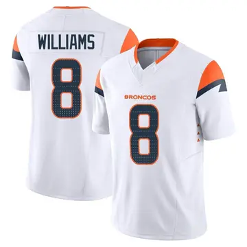 Youth Denver Broncos K'Waun Williams White Limited Vapor F.U.S.E. Jersey By Nike