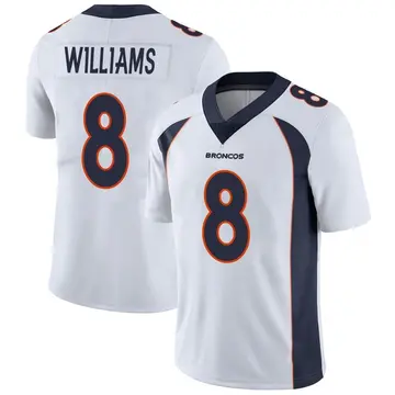 Youth Denver Broncos K'Waun Williams White Limited Vapor Untouchable Jersey By Nike