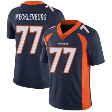 Youth Denver Broncos Karl Mecklenburg Navy Limited Vapor Untouchable Jersey By Nike