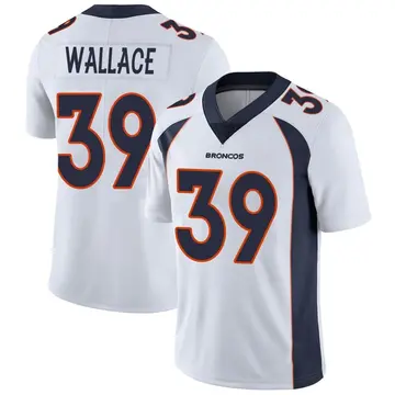 Youth Denver Broncos Levi Wallace White Limited Vapor Untouchable Jersey By Nike