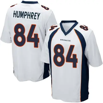 Youth Denver Broncos Lil'Jordan Humphrey White Game Jersey By Nike