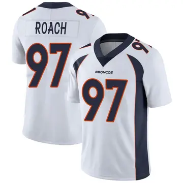 Youth Denver Broncos Malcolm Roach White Limited Vapor Untouchable Jersey By Nike