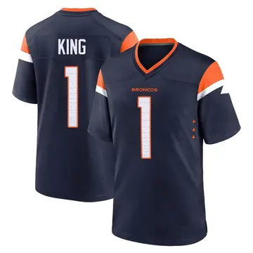 Youth Denver Broncos Marquette King Navy Game Alternate Jersey By Nike