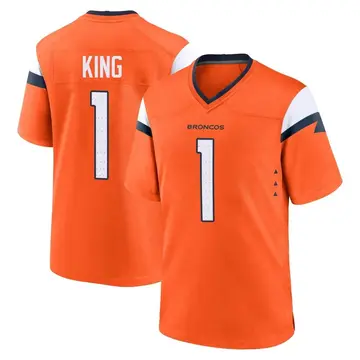 Youth Denver Broncos Marquette King Orange Game Jersey By Nike