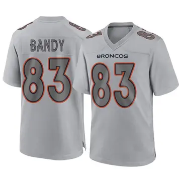 Youth Denver Broncos Michael Bandy Gray Game Atmosphere Fashion Jersey By Nike