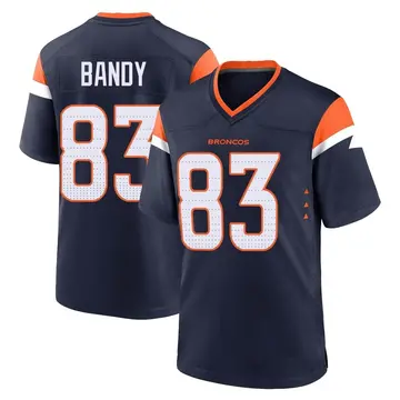 Youth Denver Broncos Michael Bandy Navy Game Alternate Jersey By Nike