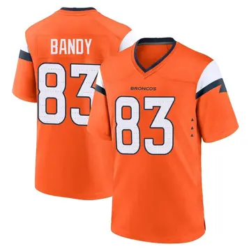 Youth Denver Broncos Michael Bandy Orange Game Jersey By Nike