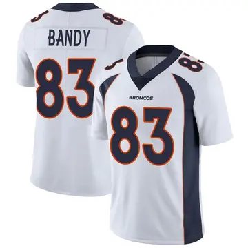 Youth Denver Broncos Michael Bandy White Limited Vapor Untouchable Jersey By Nike